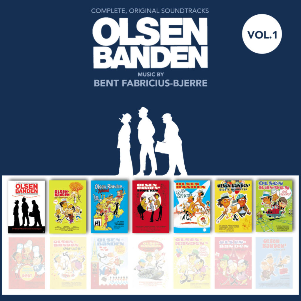 Die Olsenbande [komplet musik vol. 1 – 3 cd Box Set] (Bent Fabricius-Bjerre)